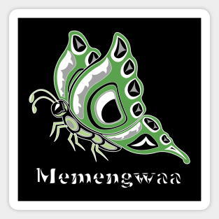 Memengwaa (Butterfly) Aromantic Magnet